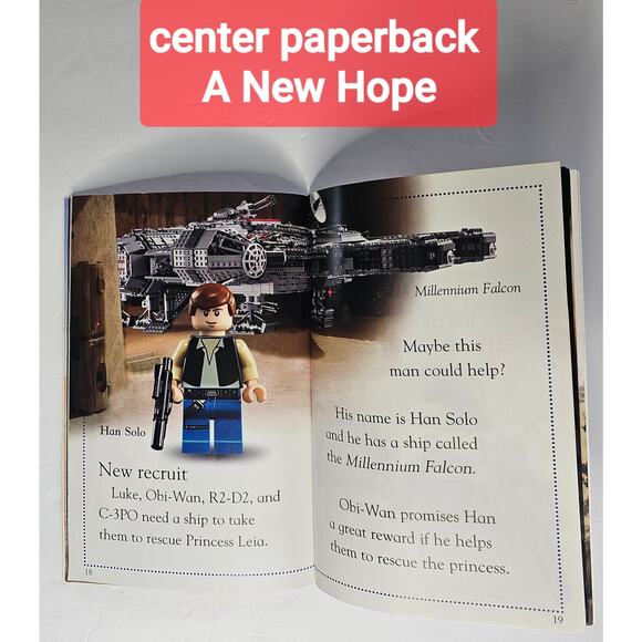 LOT of 3 LEGGO Star Wars BOOKs Dictionary Adventure Hope Hardcover BOOK - Picture 5 of 6